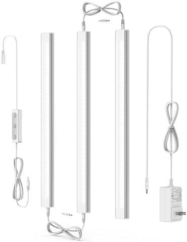 Under Cabinet Lights Plug-in Daylight White 4000K, Dimmable LED Under Cabinet Li - Image 18
