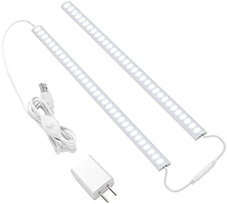 6PCS x 12 Inch Under Cabinet Lights Plug-in, Warm White 3000K Dimmable LED Under - Image 9