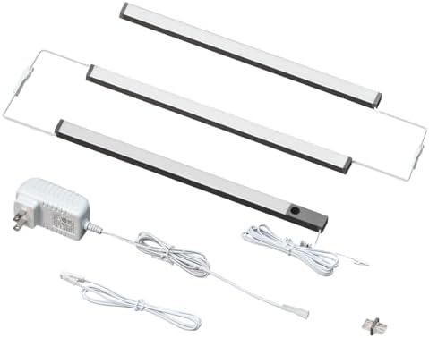 Under Cabinet Lights Plug-in Cold White 6000K, Dimmable LED Under Cabinet Lighti - Image 20
