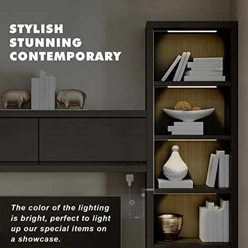 JUSJUBR Natural White 4 Pack Dimmable Shelf Lighting with Memory Function, 12 in - Image 3
