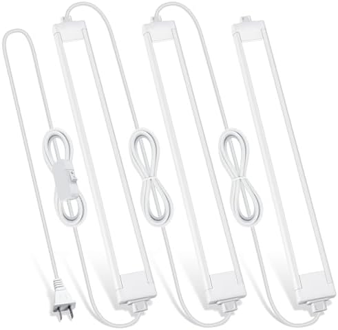 JUSJUBR 4-Pack Cold White Display Shelf Lights, Under Shelf Lighting with Memory - Image 19