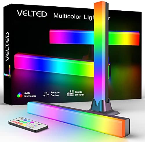 JUSJUBR 2PC RGB Under Monitor Light, Gaming Light with 353 Color Modes, LED Desk - Image 19