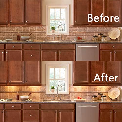 JUSJUBR 12-Inch Slim LED Under Cabinet Light with Memory Function, Warm White 30 - Image 7