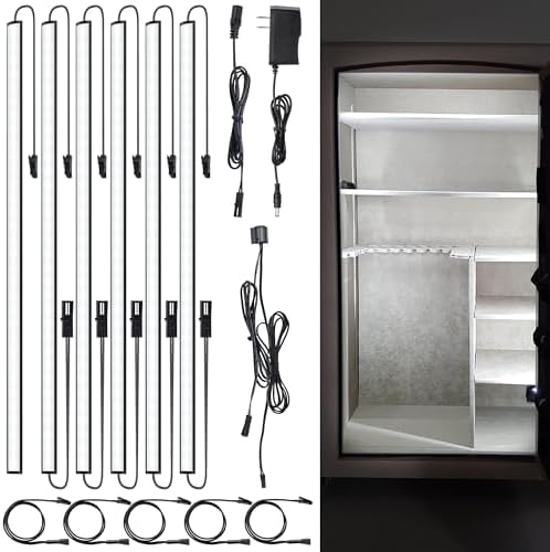 JUSJUBR 12-Inch Slim LED Under Cabinet Light with Memory Function, Warm White 30 - Image 14