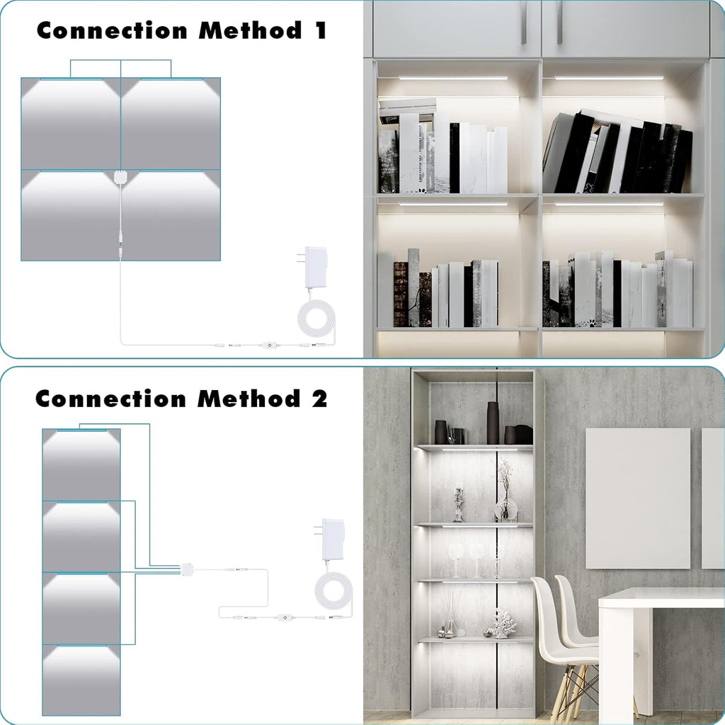 JUSJUBR Black Shell Display Case Lights, LED Lights for Display Case with Memory - Image 15