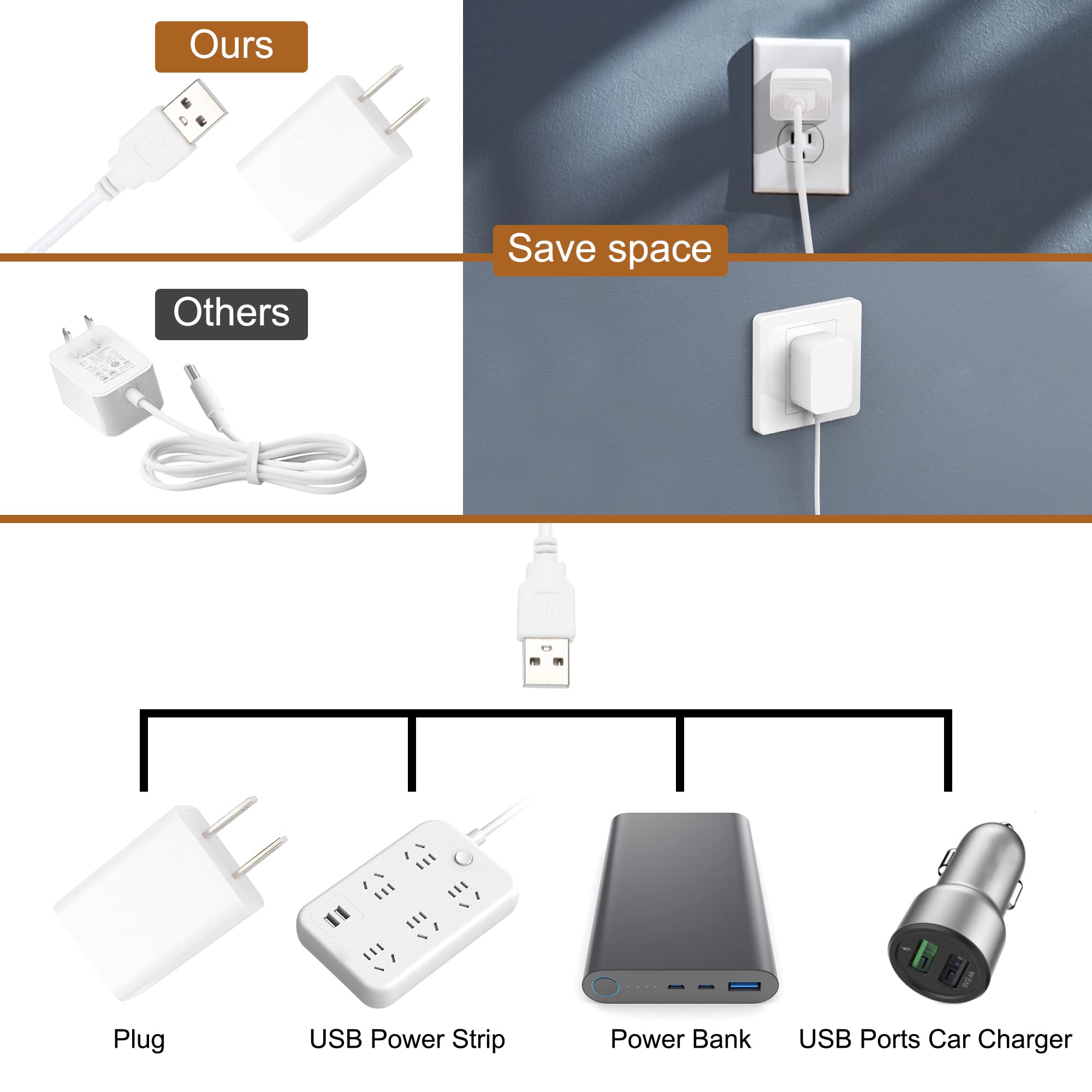Under Cabinet Lights, 12 Inch Dimmable LED Under Cabinet Lighting, Natural White 4000K, Slim Under-Counter Light Fixtures with Memory Function, Under Counter Lights for Kitchen, Desk Light Bar